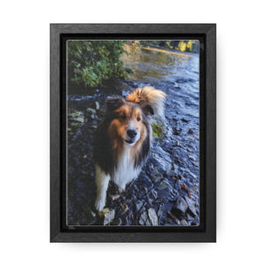 Open image in slideshow, Framed Canvas
