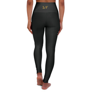 High Waisted Winter French Yoga Leggings