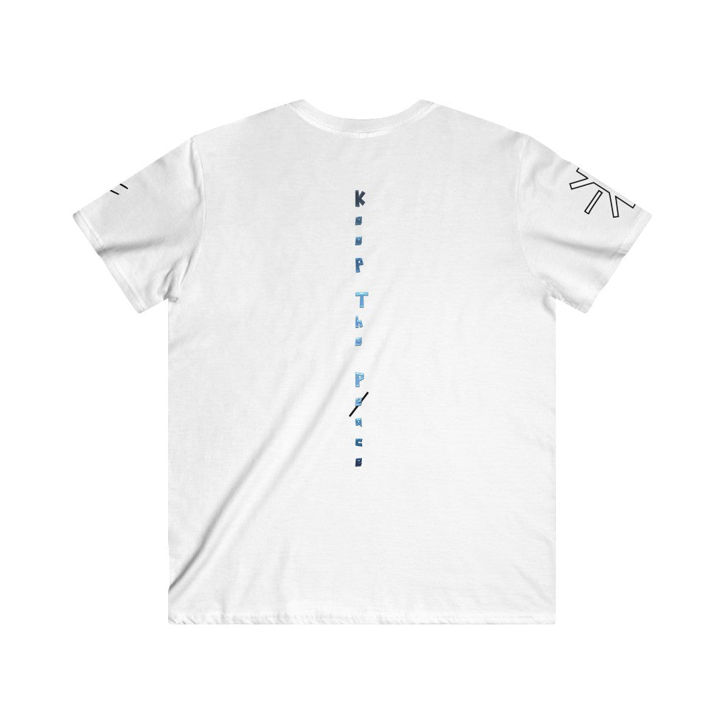 Men's Fitted V-Neck Headspace Tee