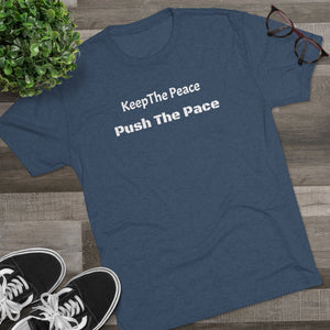 Open image in slideshow, Men&#39;s Tri-Blend &quot;Inspire&quot; Crew Tee
