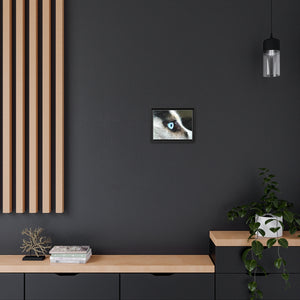 Matte Canvas, Black Frame