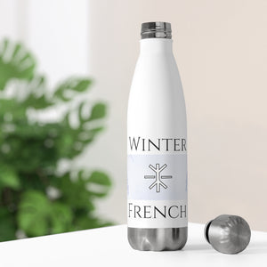 Open image in slideshow, 20oz Insulated Winter French Water Bottle
